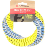 Flamingo Glowa helendav lelu koerale L 15x4cm