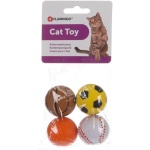 Flamingo vahtkummist spordipallid kassile 4tk