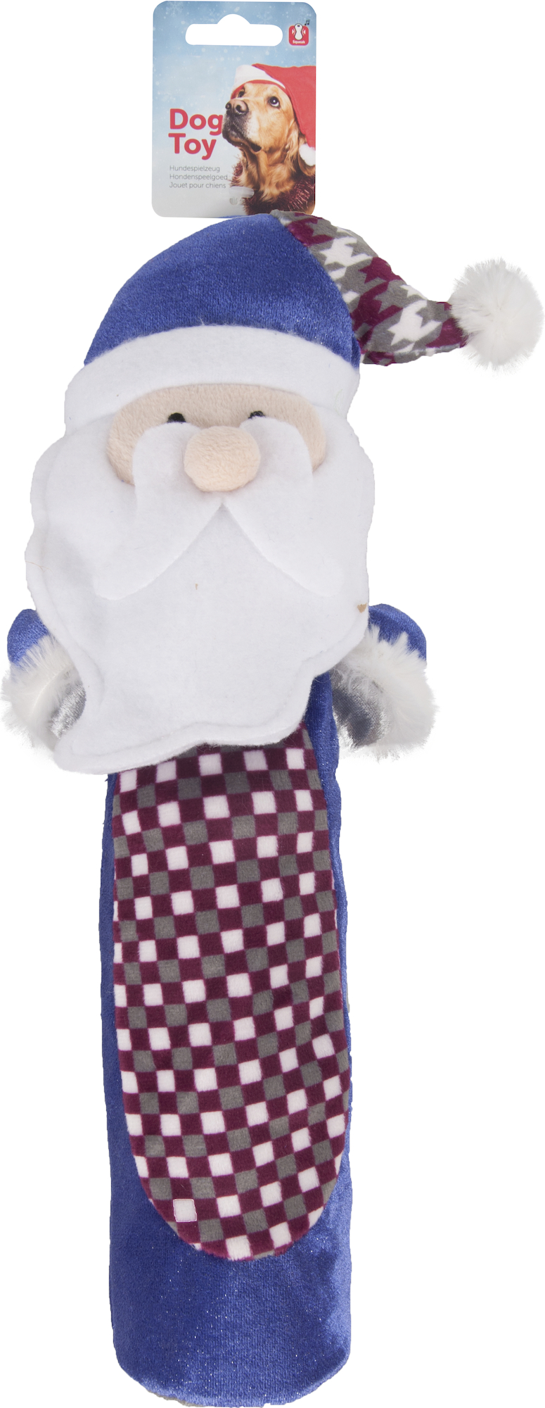 5411290308014.jpg Flamingo jõuluteemaline piiksuv mänguasi koerale 35cm (assortii) - Image 1