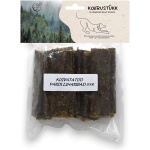 Koerustükk kuivatatud pardi liharibad koerale 200g