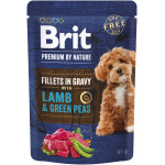Brit Premium Lamb & Green Peas in Gravy märgtoit koerale 85g