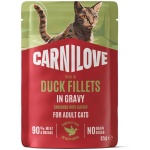 Carnilove Duck Gravy with Catnip märgtoit kassidele 85g