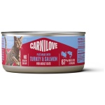 Carnilove Turkey & Salmon konserv kassidele 100g