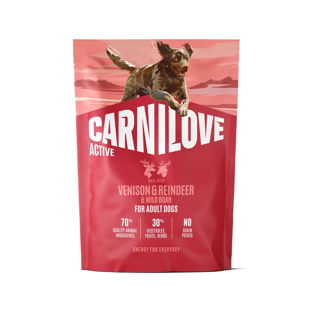 8595602581184.jpg Carnilove Active Venison & Reindeer & Wild Boar koeratoit 1,5kg - Image 1