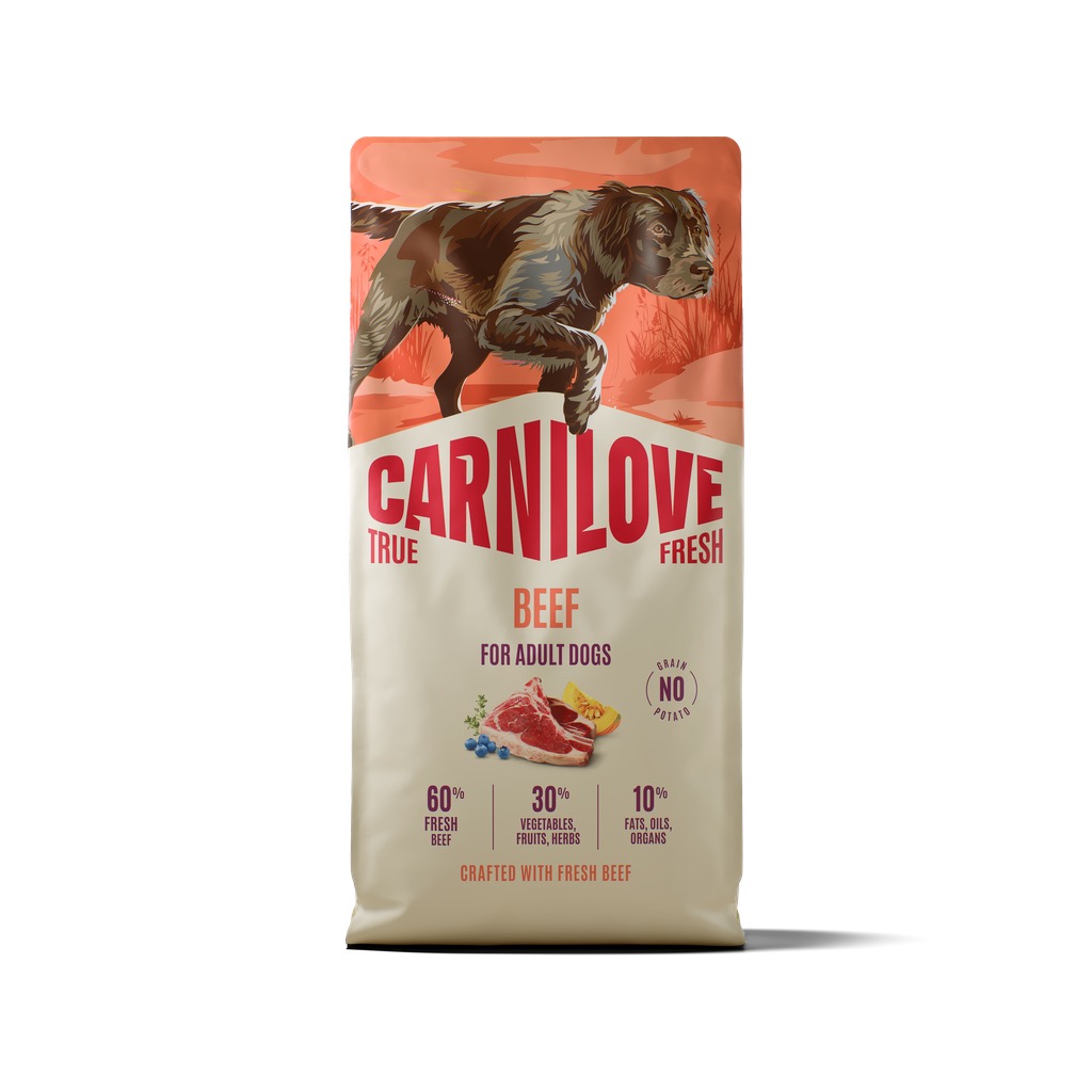 8595602581801.jpg Carnilove True Fresh Beef koeratoit 12kg - Image 1