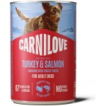 Carnilove Salmon & Turkey konserv koertele 400g