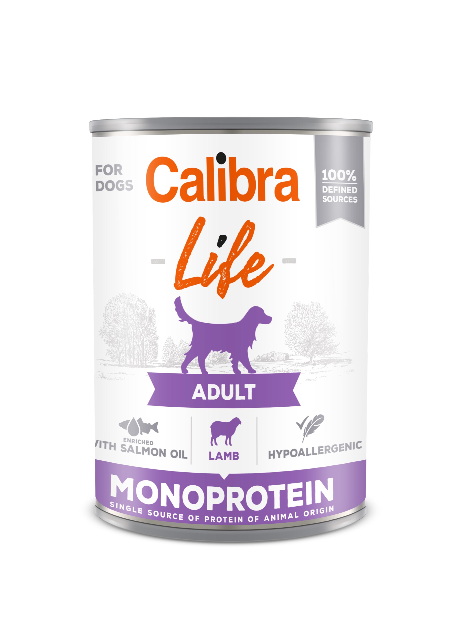 8594062080145.jpg Calibra Life Adult Lamb konserv koertele 400g - Image 1