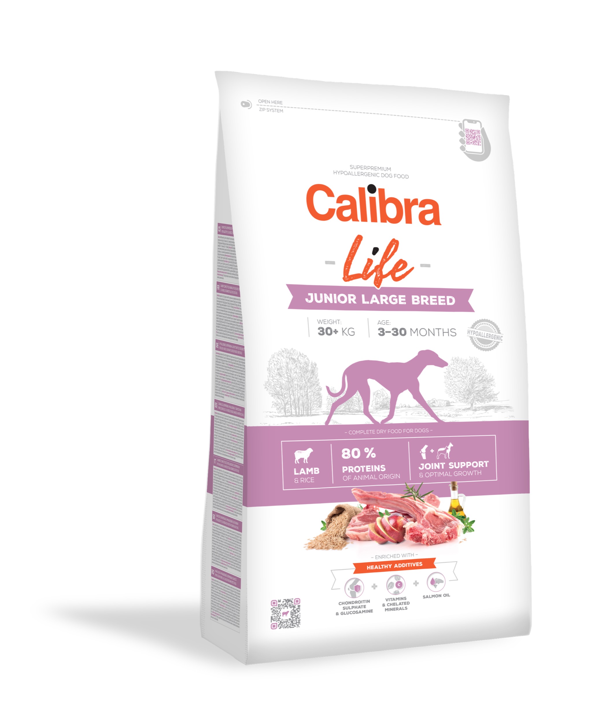 8594062086543.jpg Calibra Life Junior Large Breed Lamb koeratoit 12kg - Image 1