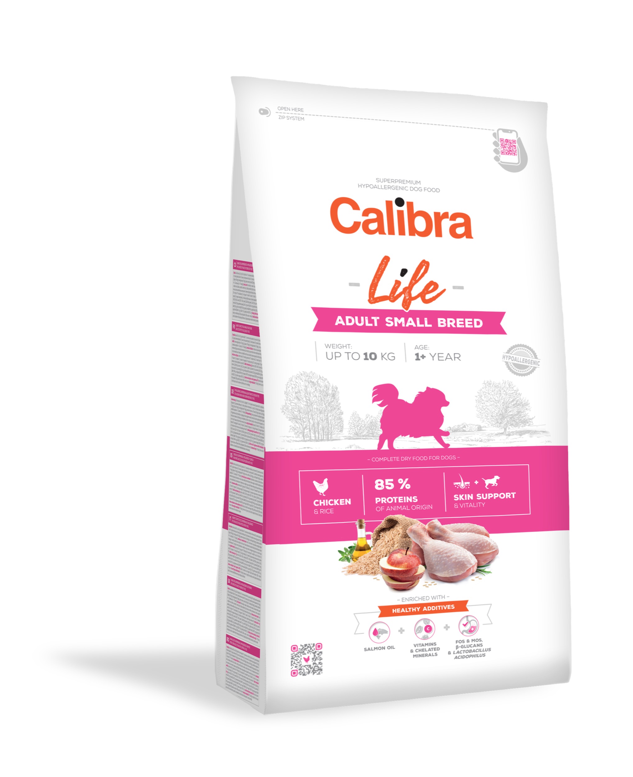 8594062086567.jpg Calibra Life Adult Small Breed Chicken koeratoit 6kg - Image 1