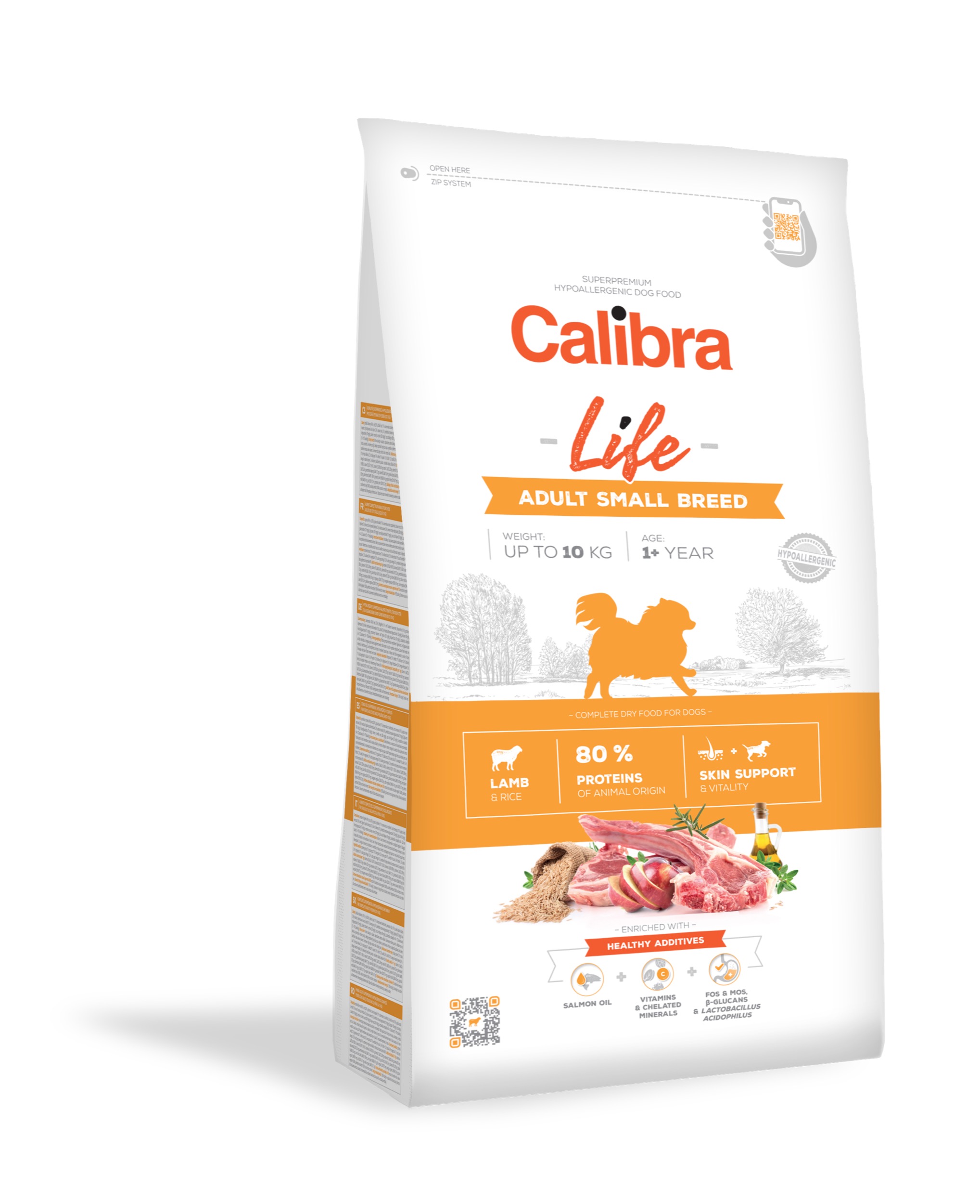 8594062086574.jpg Calibra Life Adult Small Breed Lamb koeratoit 1,5kg - Image 1