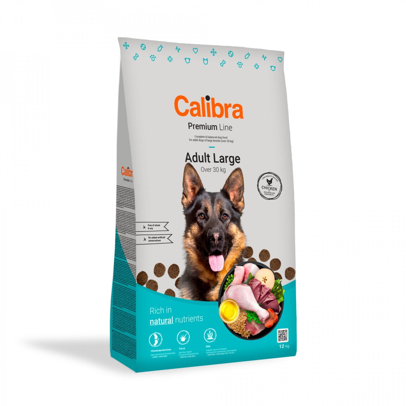 8594062088868.jpg Calibra Premium Adult Large Chicken koeratoit 12kg - Image 1