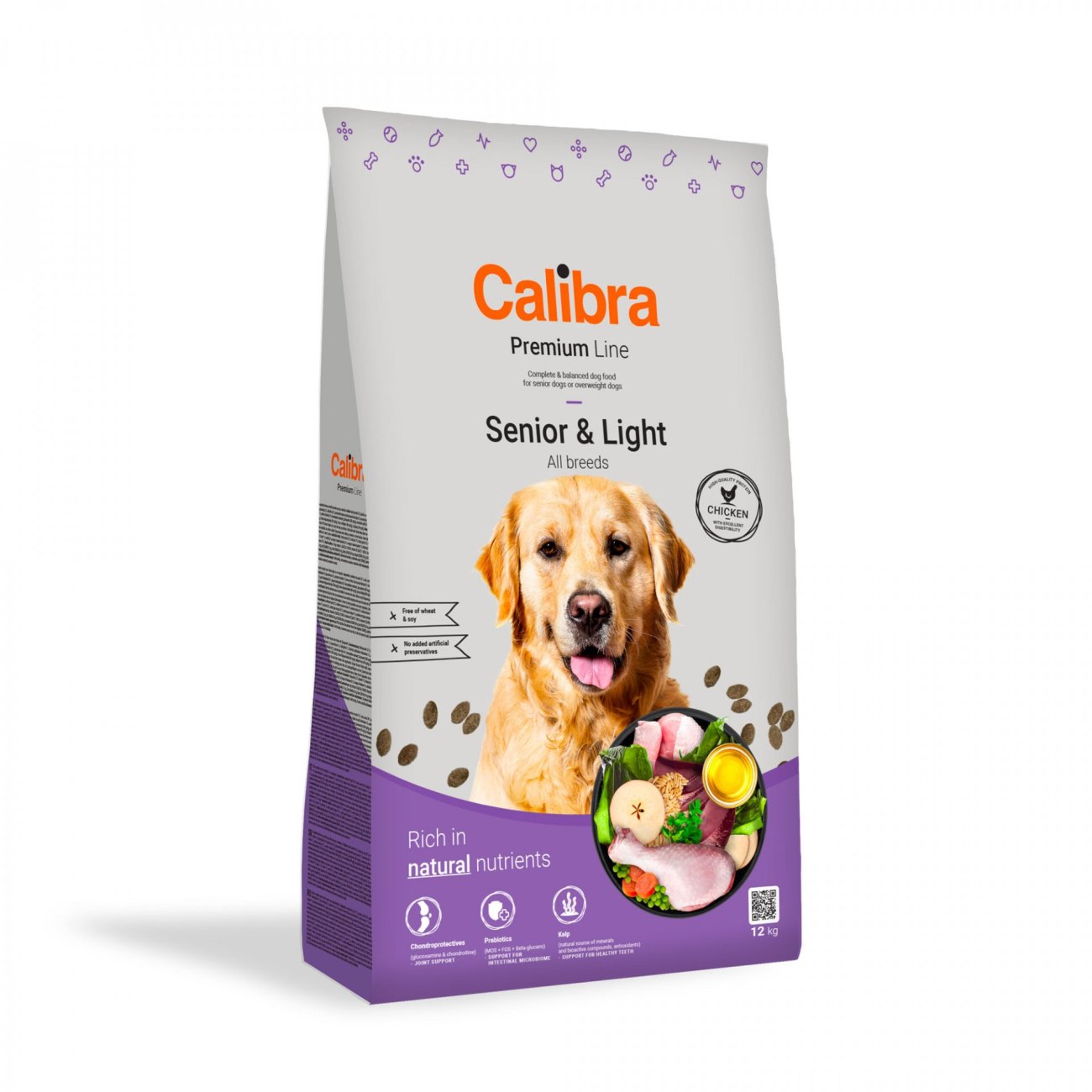 8594062088943.jpg Calibra Premium Senior & Light koeratoit 12kg - Image 1