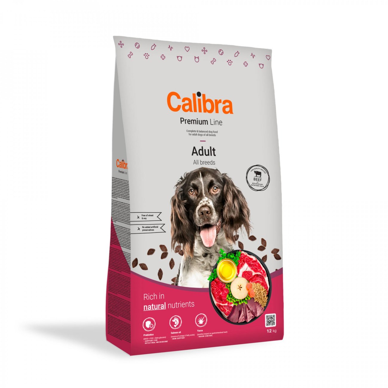 8594062088981.jpg Calibra Premium Adult Beef koeratoit 12kg - Image 1