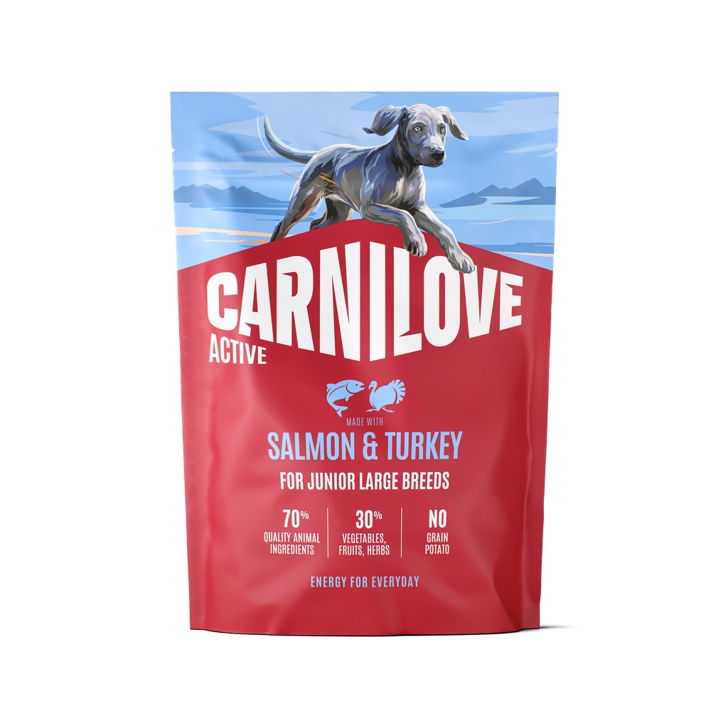 8595602581382.jpg Carnilove Active Salmon & Turkey Junior LB koeratoit 1,5kg - Image 1