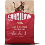 Carnilove Active Lamb & Wild Boar Adult Sterilised kassitoit 2kg