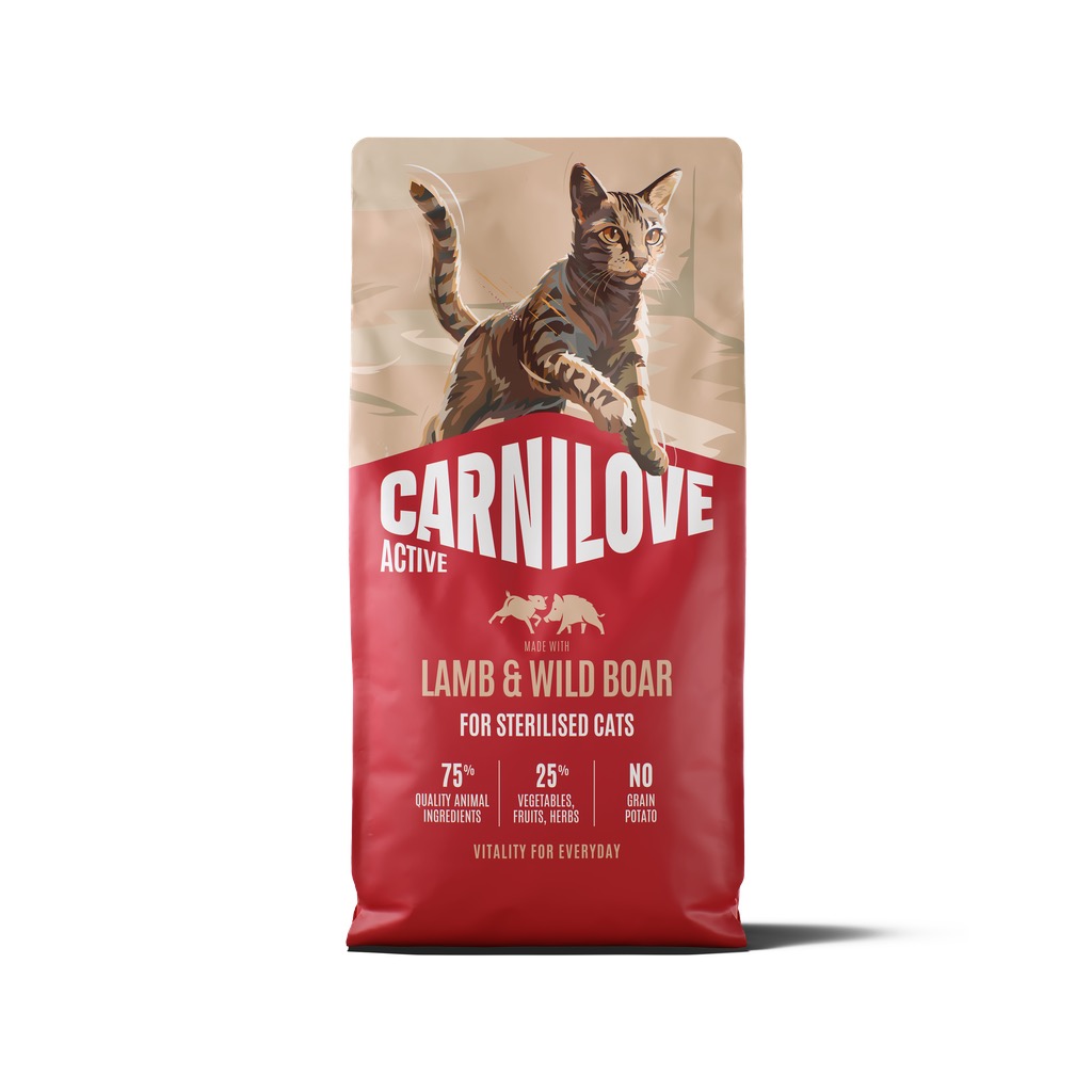 8595602581467.jpg Carnilove Active Lamb & Wild Boar Adult Sterilised kassitoit 6kg - Image 1