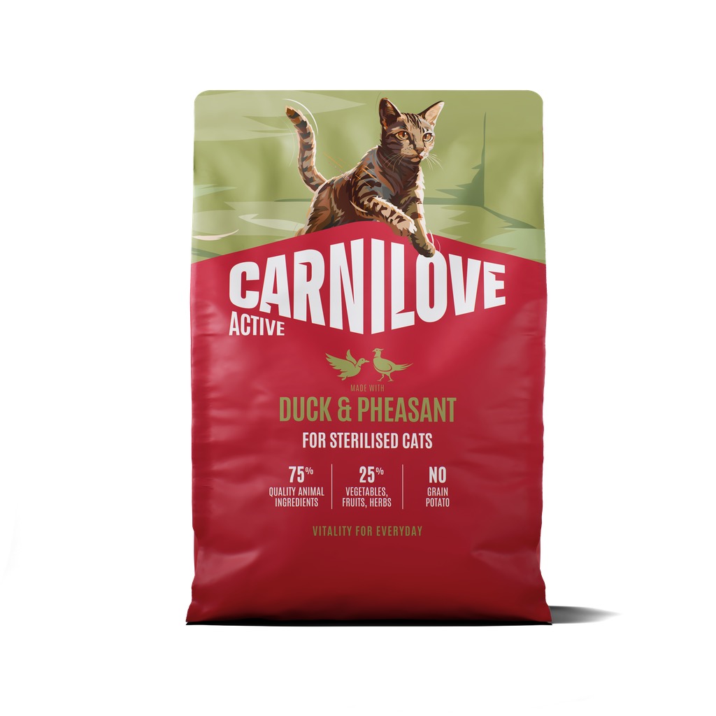 8595602581757.jpg Carnilove Active Duck & Pheasant Adult Sterilised kassitoit 2kg - Image 1