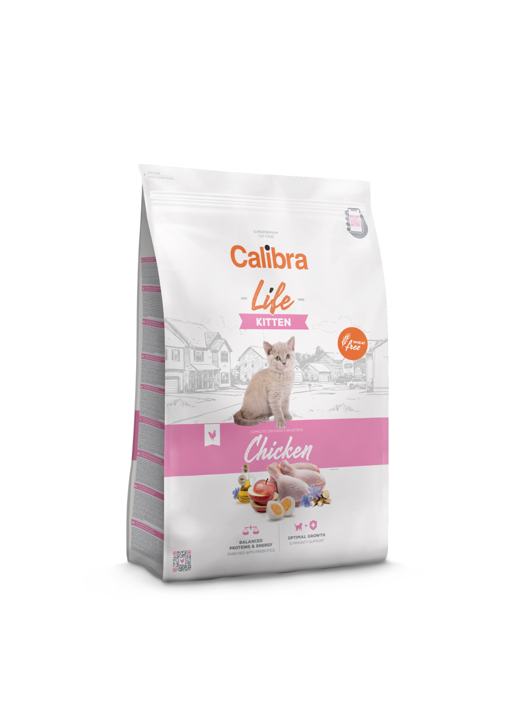 8595706700436.jpg Calibra Life Kitten Chicken kassitoit 1,5kg - Pilt 1