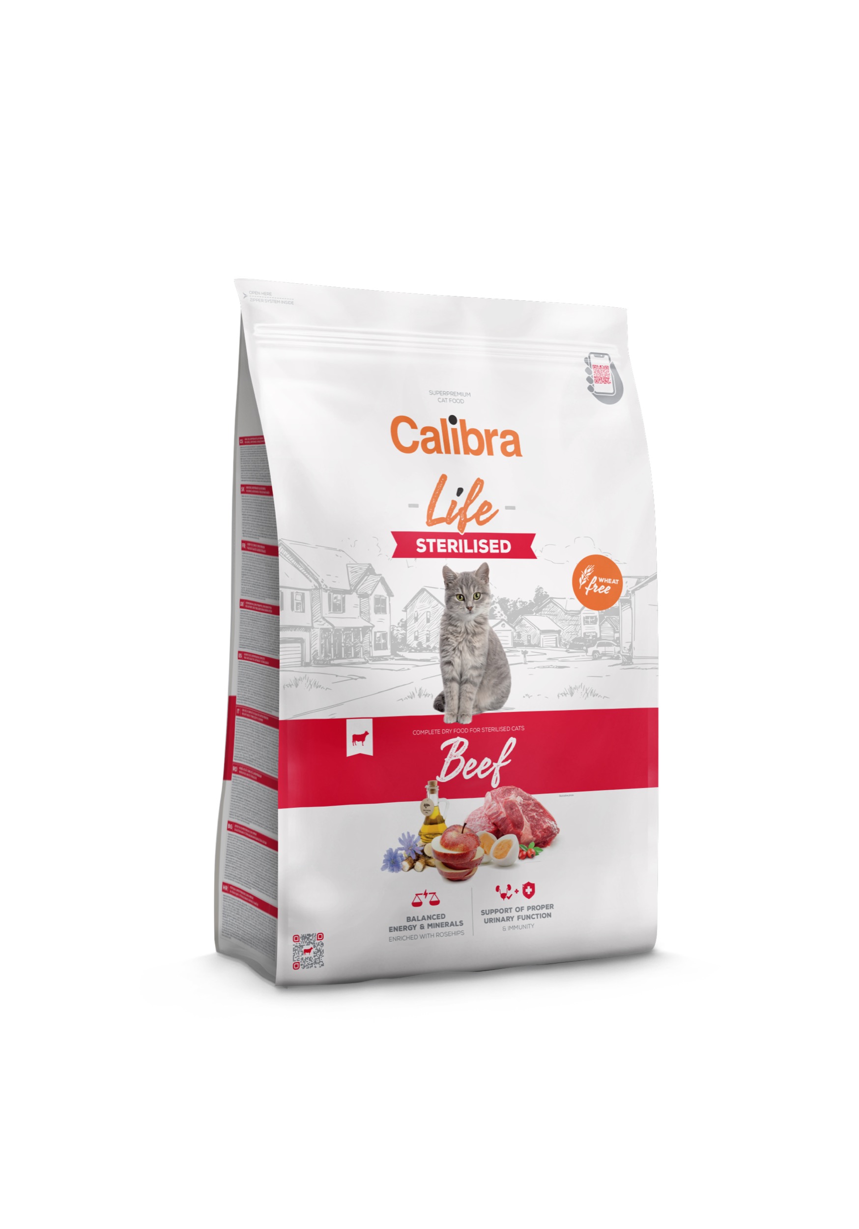 8595706700450.jpg Calibra Life Sterilised Beef kassitoit 1,5kg - Pilt 1