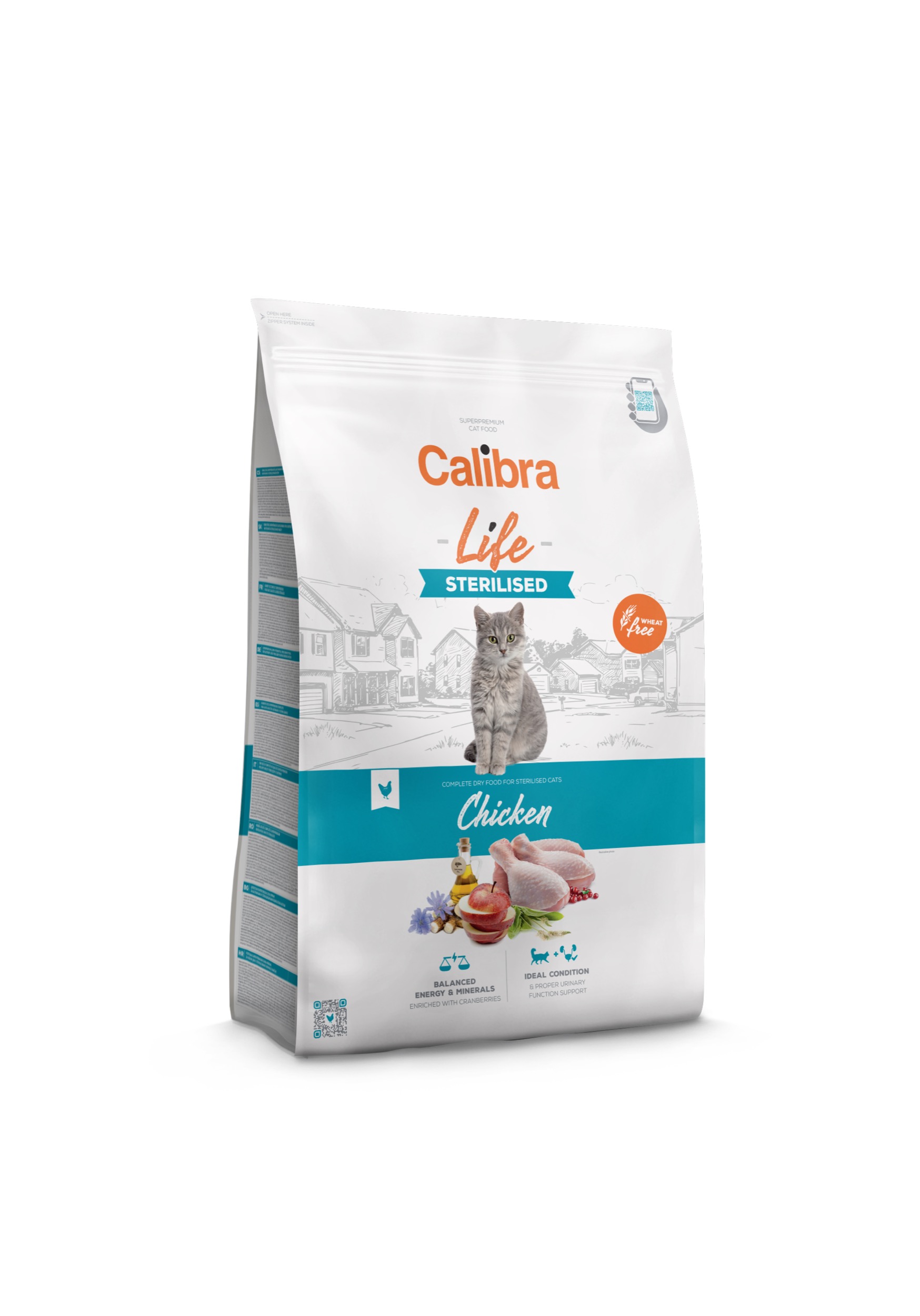 8595706700474.jpg Calibra Life Sterilised Chicken kassitoit 1,5kg - Pilt 1