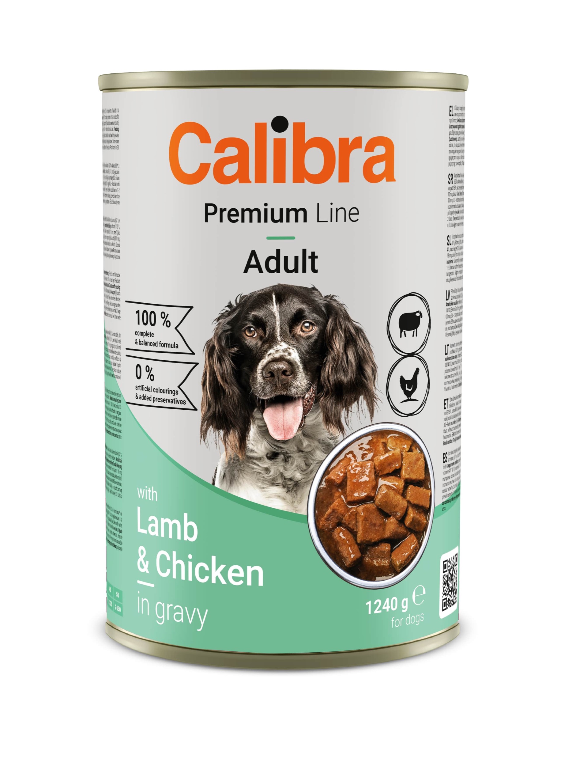 8595706701723.jpg Calibra Premium Lamb & Chicken konserv koertele 1240g - Pilt 1