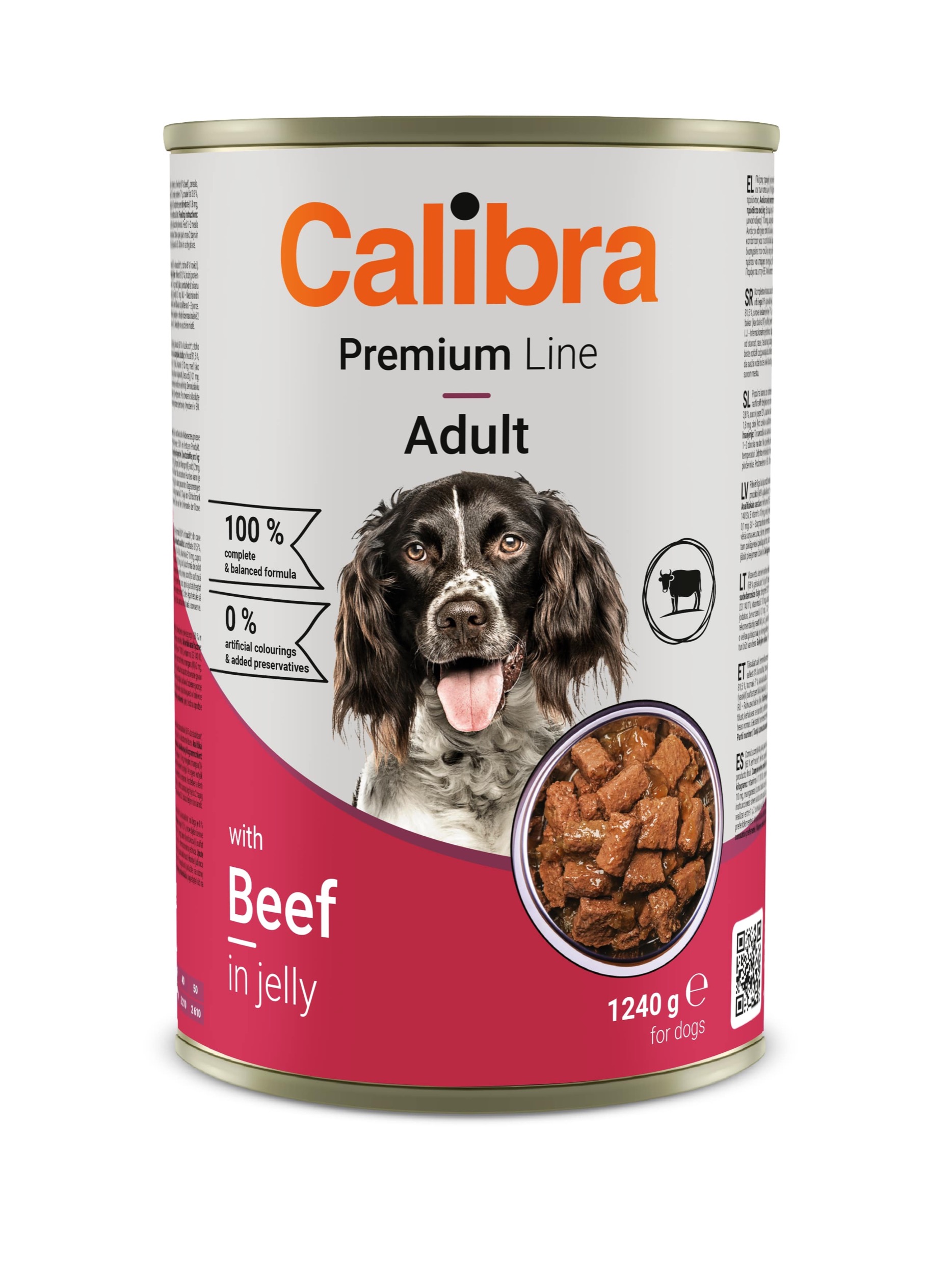 8595706701730.jpg Calibra Premium Beef konserv koertele 1240g - Pilt 1