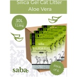 SABA Aloe Vera lõhnaline silikageelist kassiliiv 30L