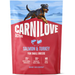 Carnilove Active Salmon & Turkey Adult Small Breed koeratoit 1,5kg