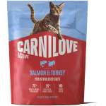 Carnilove Active Salmon & Turkey Adult Sterilised kassitoit 0,4kg