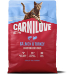 Carnilove Active Salmon & Turkey Adult Sterilised kassitoit 2kg