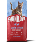 Carnilove Active Salmon & Turkey Adult Sterilised kassitoit 6kg