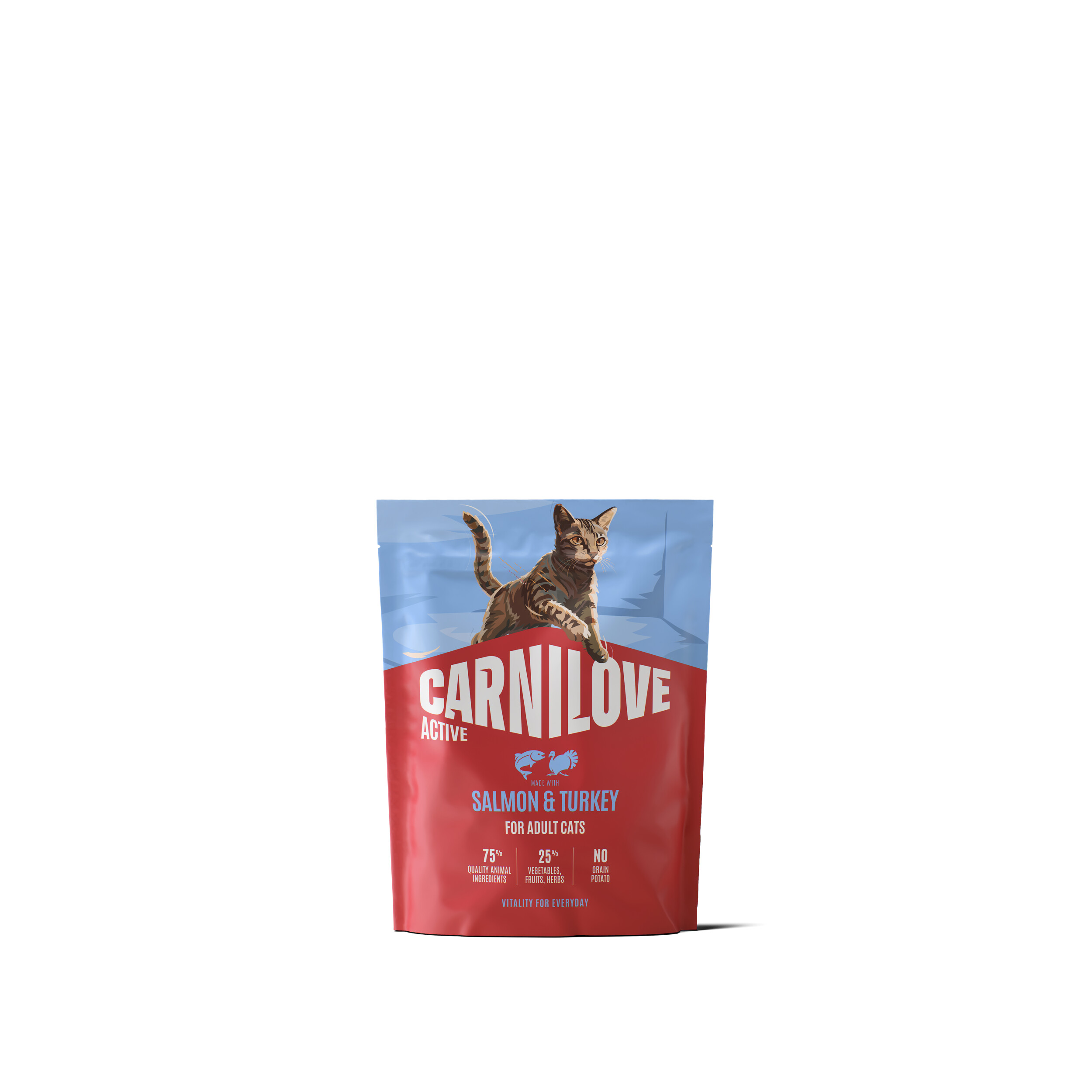 8595602581573.jpg Carnilove Active Salmon & Turkey Adult kassitoit 0,4kg - Pilt 1