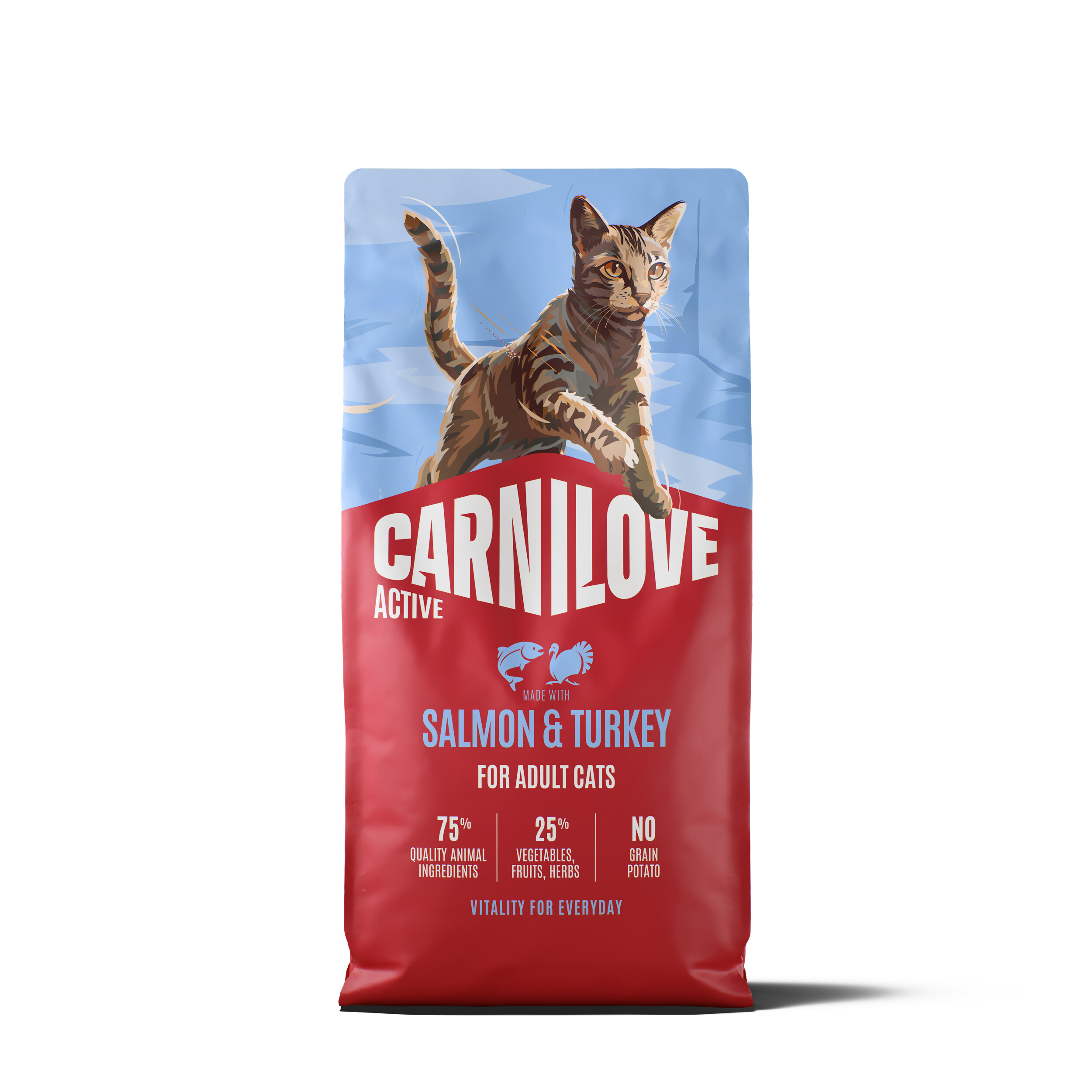 8595602581610.jpg Carnilove Active Salmon & Turkey Adult kassitoit 6kg - Pilt 1