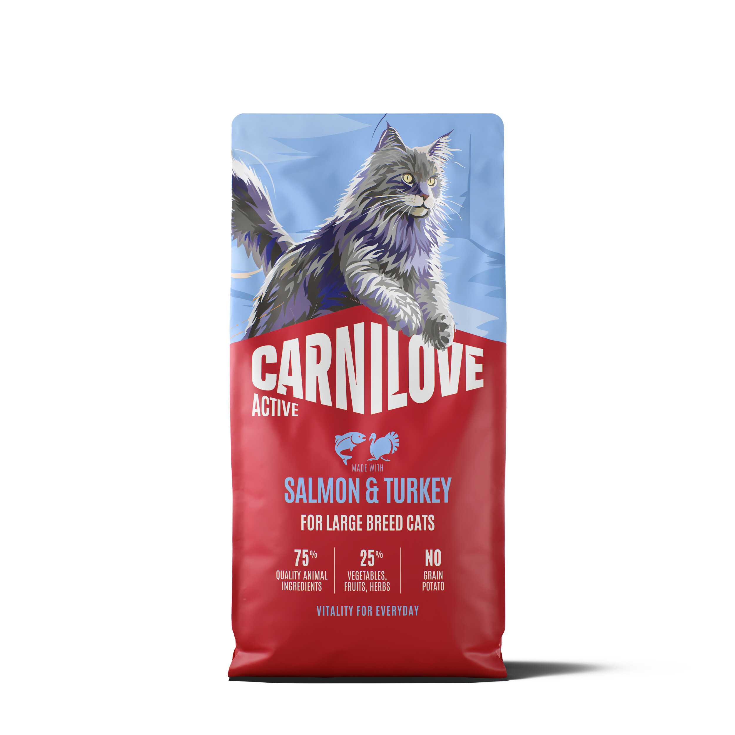 8595602581665.jpg Carnilove Active Salmon & Turkey Adult LB kassitoit 6kg - Pilt 1