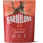 Carnilove Active Beef & Venison Adult Sterilised kassitoit 0,4kg