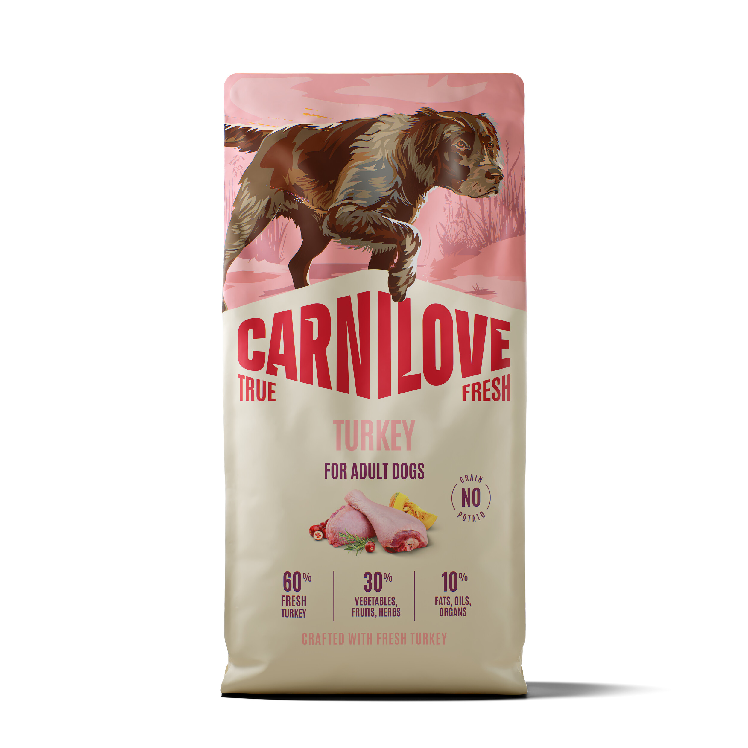 8595602581849.jpg Carnilove True Fresh Turkey koeratoit 12kg - Pilt 1