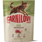 Carnilove True Fresh Duck Adult Sterilised kassitoit 0,4kg