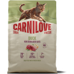 Carnilove True Fresh Duck Adult Sterilised kassitoit 2kg