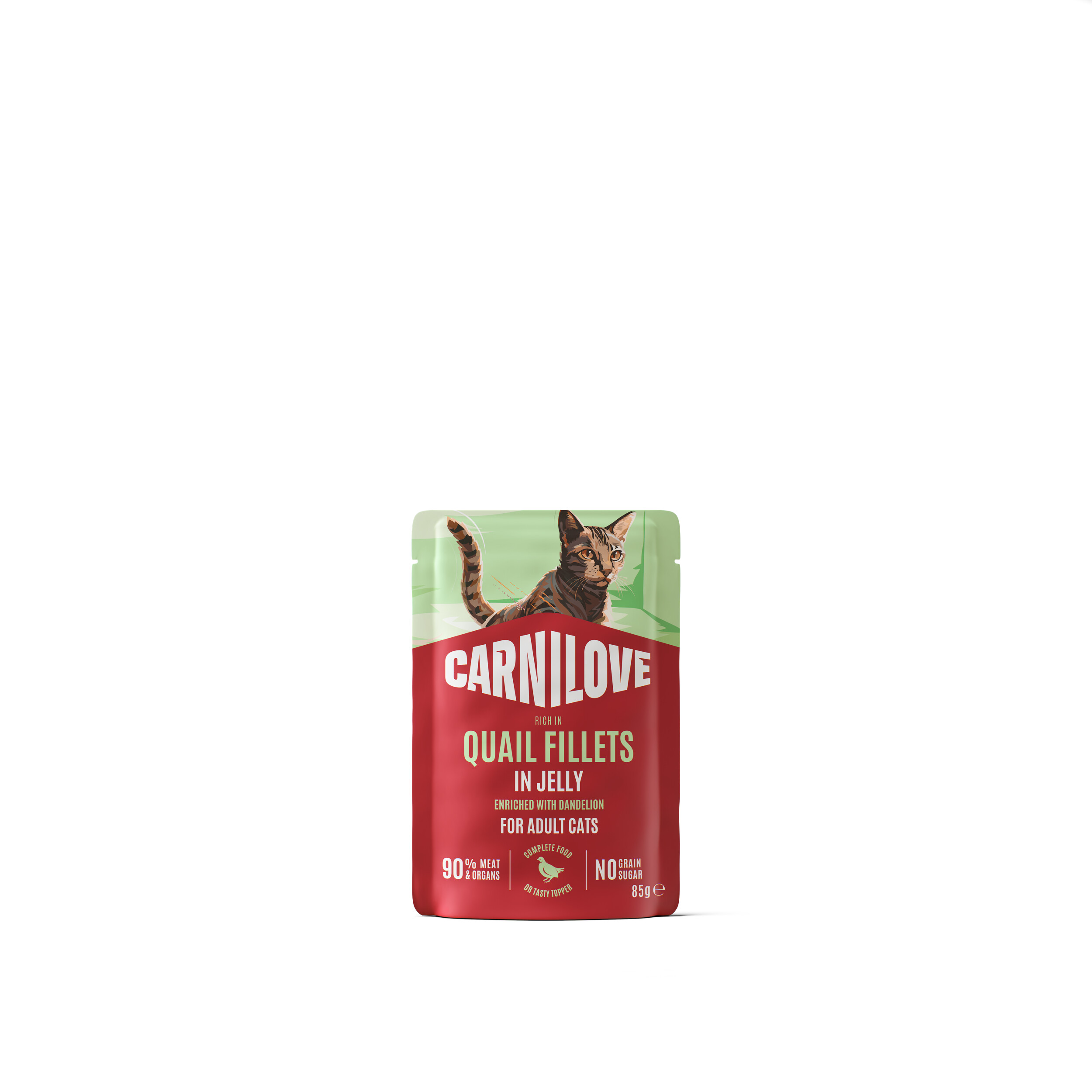 8595602582761.jpg Carnilove Quail in Jelly märgtoit kassidele 85g - Pilt 1