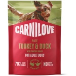 Carnilove Pate Turkey & Duck märgtoit koertele 300g
