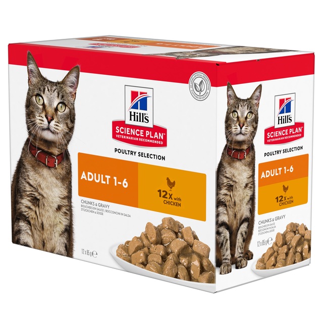 148016.jpg HILLS KASSI EINEKOTIKE KANA 85G N12 - Pilt 1