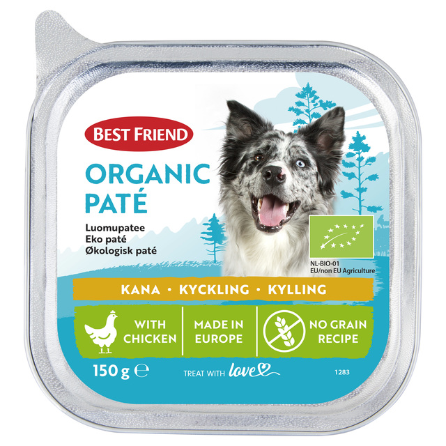 289951.jpg BF KOERA PASTEET ORGANIC KANA 150G N1 - Pilt 1