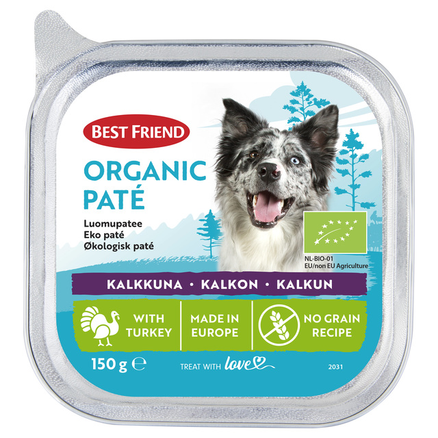 289953.jpg BF KOERA PASTEET ORGANIC KALKUN 150G N1 - Pilt 1