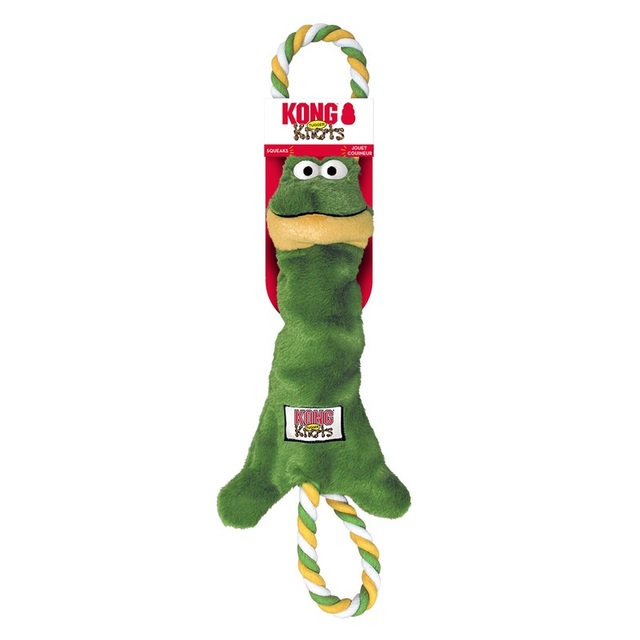 105220.jpg KONG KOERA MÄNGUASI TUGGER KNOTS KONN TEKSTIIL KÖIEGA S/M - Pilt 1