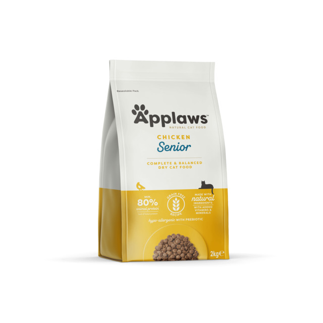 112042.jpg APPLAWS KASSI TÄISSÖÖT SEENIOR KANA 2KG - Pilt 1