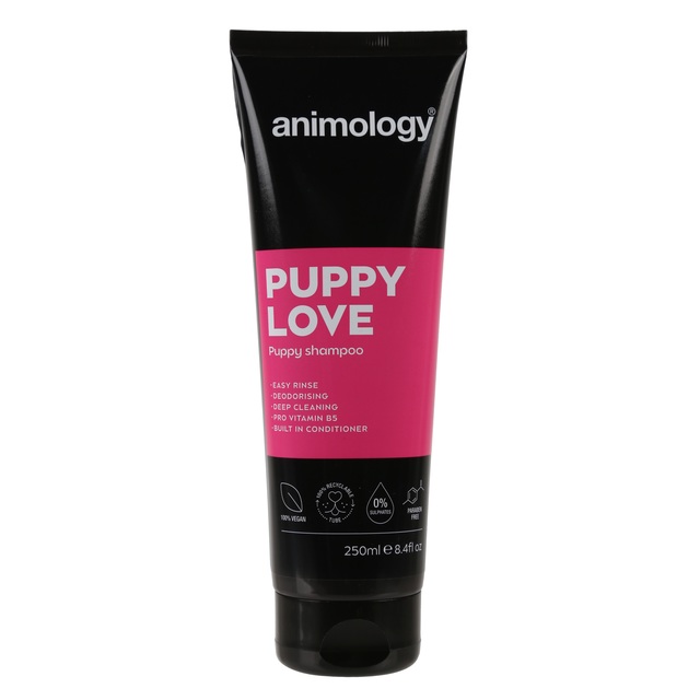 117008.jpg ANIMOLOGY KUTSIKA SHAMPOON PUPPY LOVE 250ML - Pilt 1
