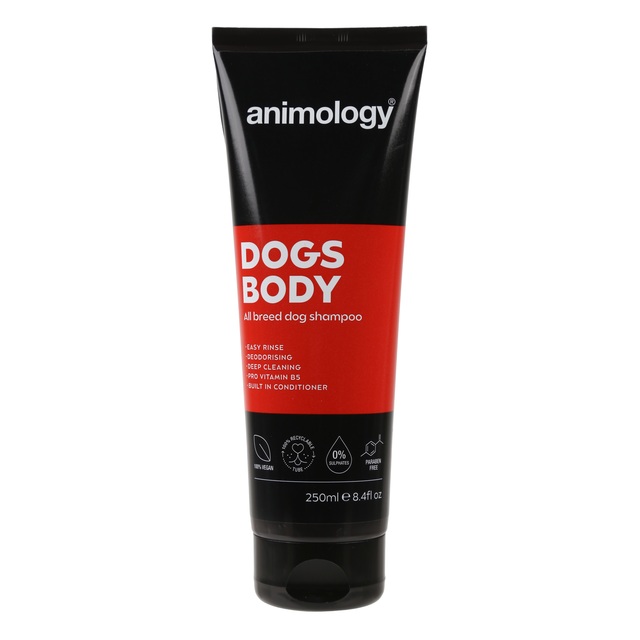 117011.jpg ANIMOLOGY KOERA SHAMPOON DOGS BODY 250ML - Pilt 1