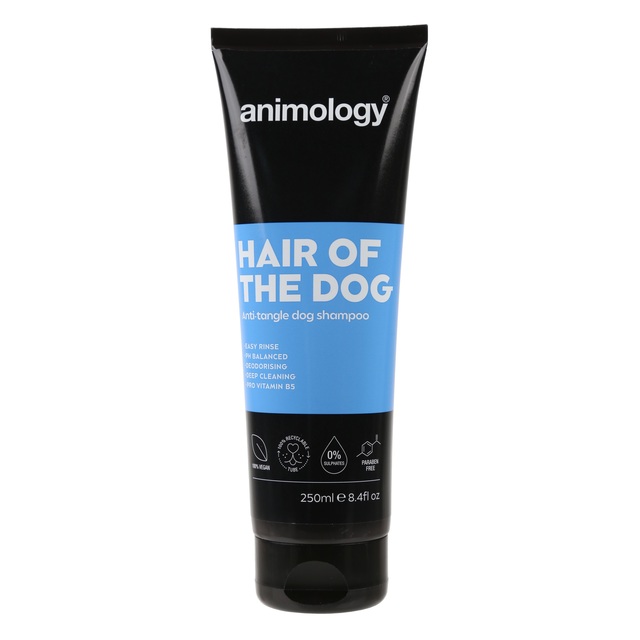 117015.jpg ANIMOLOGY KOERA SHAMPOON HAIR OF THE DOG 250ML - Pilt 1
