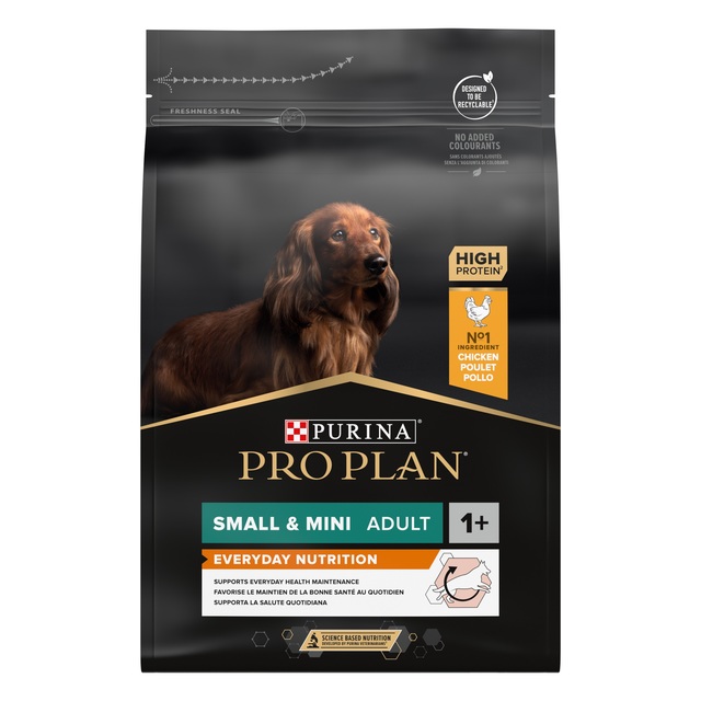 121883.jpg PRO PLAN KOERA TÄISSÖÖT VÄIKE TÕUG KANA 3KG - Pilt 1