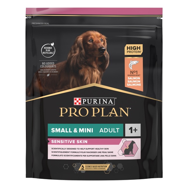 121885.jpg PRO PLAN KOERA TÄISSÖÖT VÄIKE TÕUG NAHAPR.LÕHE 0,7KG - Pilt 1